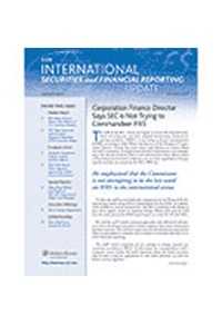 International Securities and Financial Reporting Update by