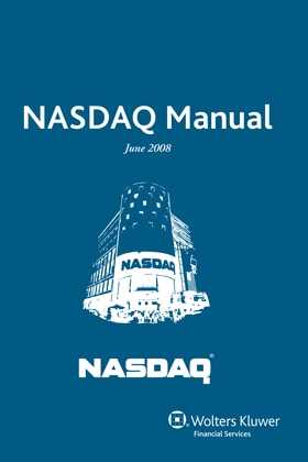 NASDAQ Manual by