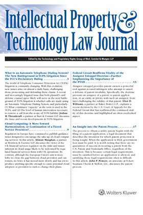 Intellectual Property and Technology Law Journal