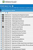 DFARS Matrix Tool by