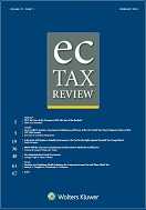 EC Tax Review Online by KLI/TURPIN