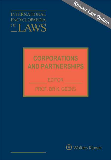 International Encyclopaedia of Laws:Corporations and Partnerships Online by KLI/TURPIN