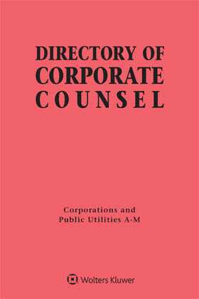 Directory of Corporate Counsel, 2017-2018 Edition