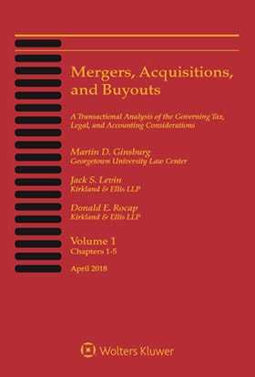 Mergers, Acquisitions, and Buyouts, April 2018: CD-ROM