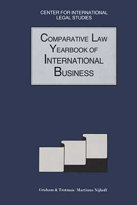 Comparative Law Yearbook of International Business 1991