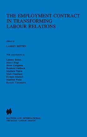 The Employment Contract In Transforming Labour Relations