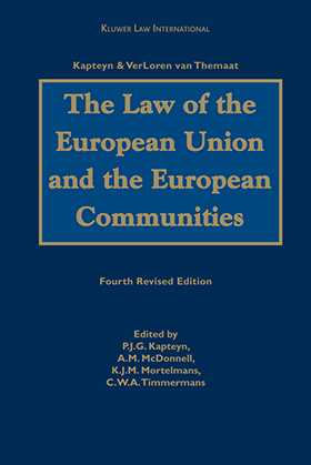 The Law of the European Union and European Communities by