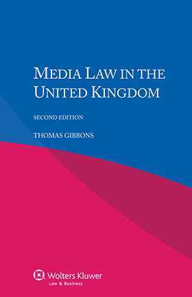 Media Law in the United Kingdom - Second Edition