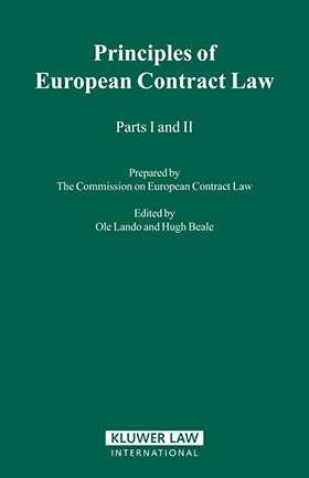 The Principles of European Contract Law, Parts I & II