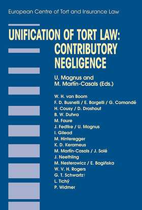 Unification of Tort Law: Contributory Negligence by