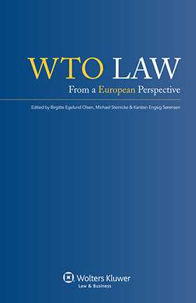 WTO Law. From A European Perspective by