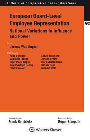 European Board-Level Employee Representation: National Variations in Influence and Power by WADDINGTON