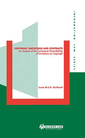 Copyright Limitations and Contracts, An Analysis of the Contractual Overridability of Limitations on Copyright