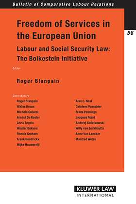 Freedom of Services in the European Union: Labour and Social Security Law by