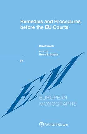 Remedies and Procedures before the EU Courts