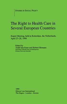The Right to Health Care in Several European Countries