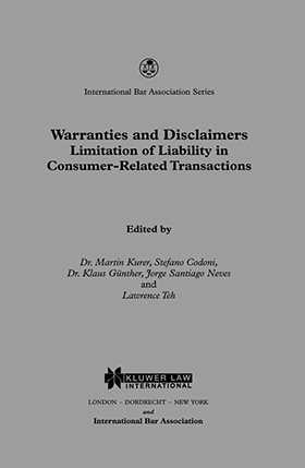 Warranties and Disclaimers: Limitations of Liability in Consumer-Related Transactions