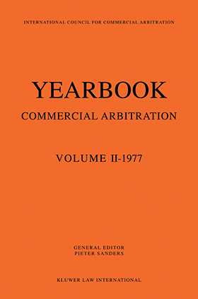Yearbook Commercial Arbitration 1977